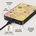 Amalfi Coast - Colorful Floral Magnetic Power Bank 15