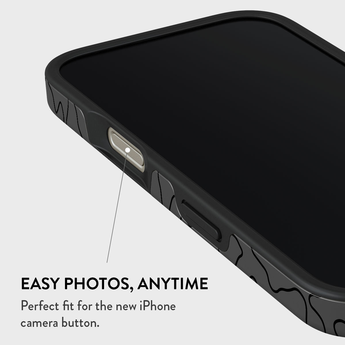 Black Rock - iPhone 16 Pro Case | BURGA