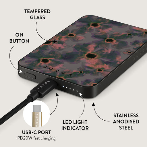 Volcanic Garden - Magnetic Power Bank 5