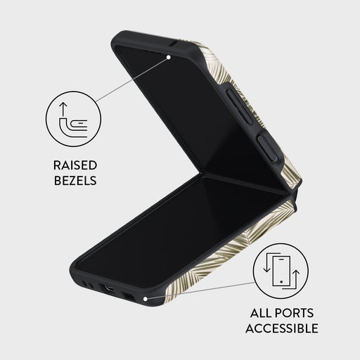 Happy Place - Palm Samsung Galaxy Z Flip 3 Case 3