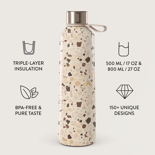 Distant Noise - Terazzo Water Bottle 3