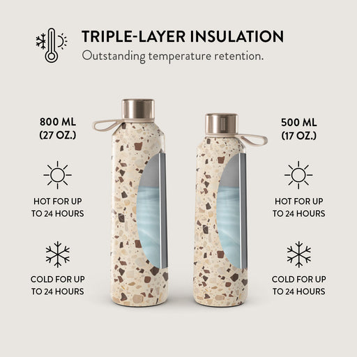 Distant Noise - Terazzo Water Bottle 6