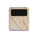 Full Glam - Beige Samsung Galaxy Z Flip 4 Case 1