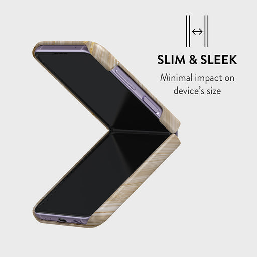 Full Glam - Beige Samsung Galaxy Z Flip 4 Case 4