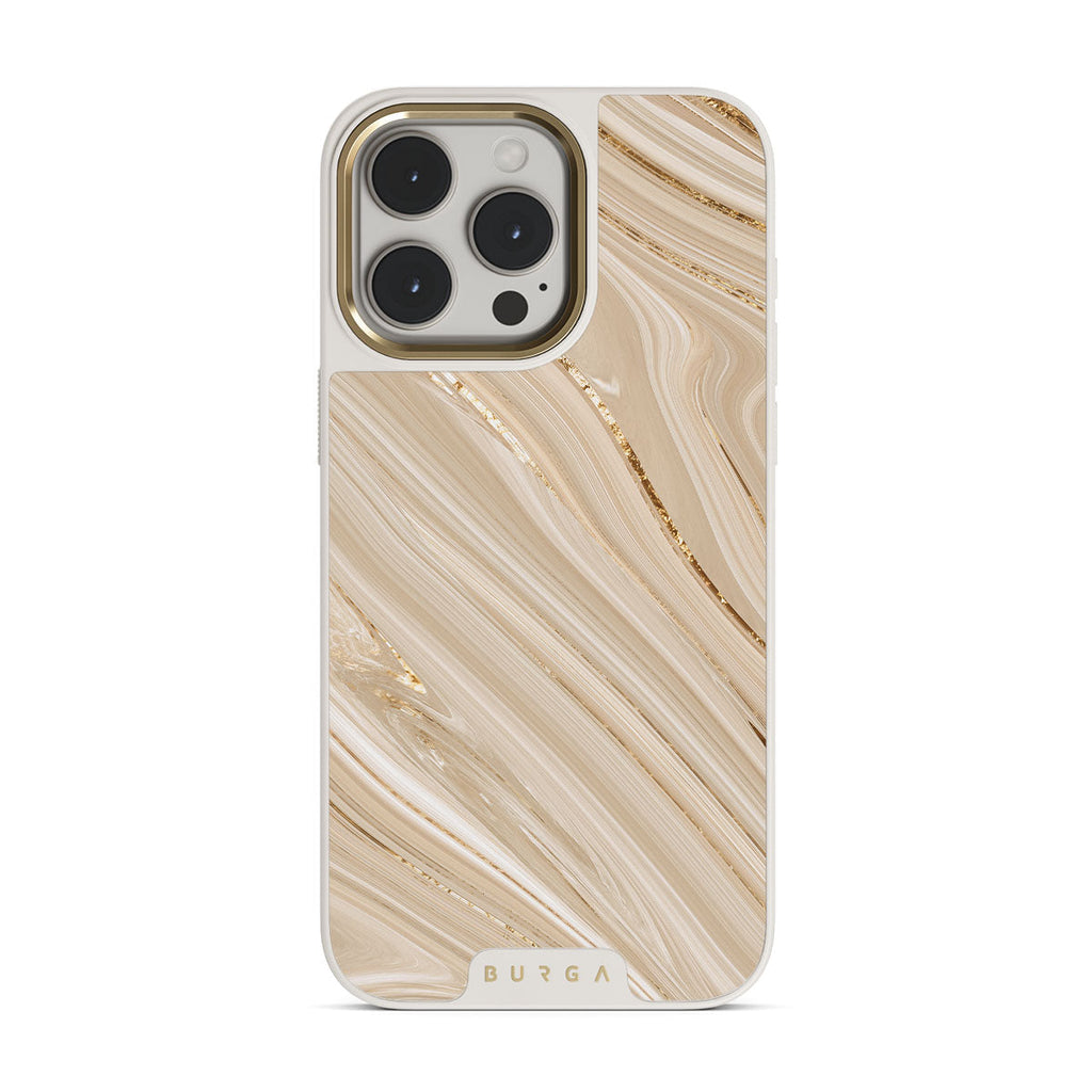 Full Glam - Beige iPhone 15 Pro Case