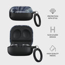 Navy Trench - Blue Samsung Galaxy Buds FE Case 4