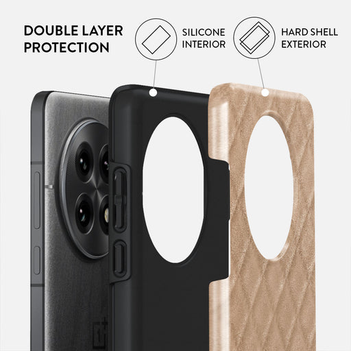 Simply Cream - Quilted OnePlus 13 Case 2
