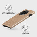 Simply Cream - Quilted OnePlus 13 Case 3