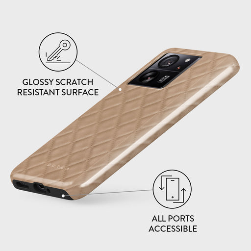 Simply Cream - Quilted Xiaomi 13T Case 3
