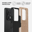 Simply Cream - Quilted Xiaomi Redmi Note 13 5G Case 2