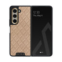 Simply Cream - Quilted Samsung Galaxy Z Fold 5 Case
