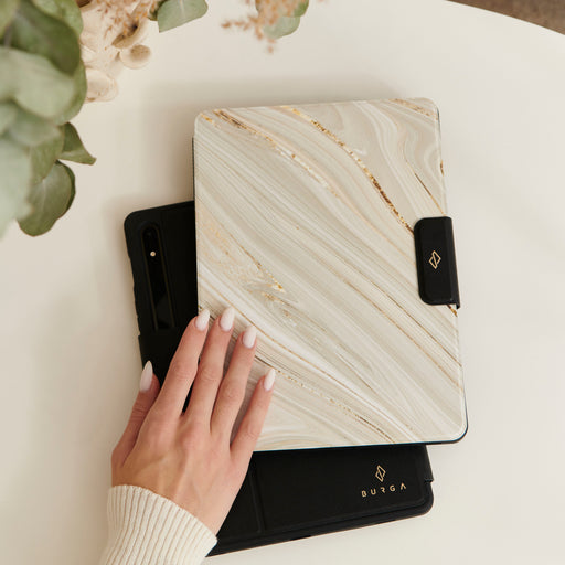 Full Glam - Beige Samsung Galaxy Tab S9 Ultra Case 7