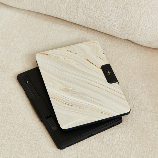 Full Glam - Beige Samsung Galaxy Tab S9/S10 Case 8