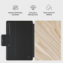 Full Glam - Beige Samsung Galaxy Tab S9 Ultra Case 2