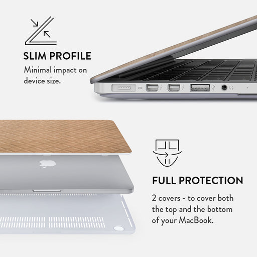 Simply Cream - Macbook Case 18
