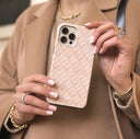 Simply Cream- Quilted Samsung Galaxy A15 4G / 5G Case 5