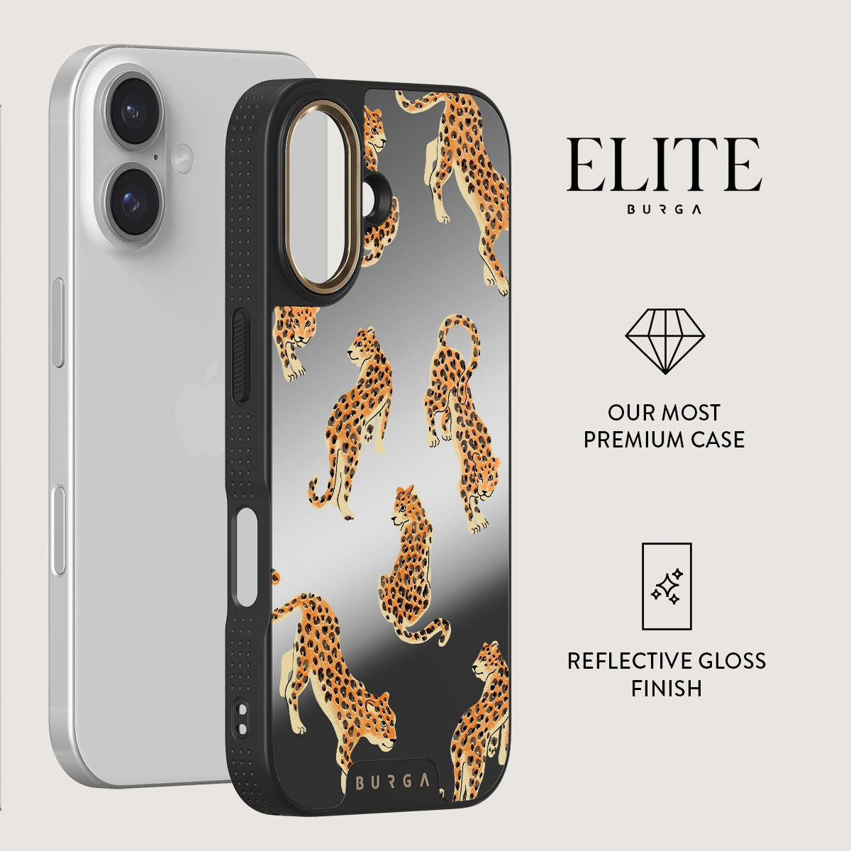 【BURGA】Elite Dark MagSafe iPhone16ケース Pretty Kitty - iPhone 16 Case | BURGA