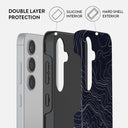 Drifting Shores - Line Art Samsung Galaxy S24 FE Case 2
