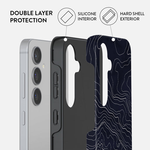 Drifting Shores - Line Art Samsung Galaxy S24 FE Case 2