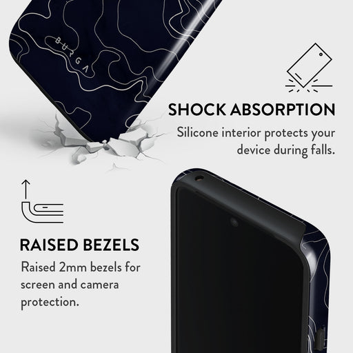 Drifting Shores - Line Art Google Pixel 8 Case 4