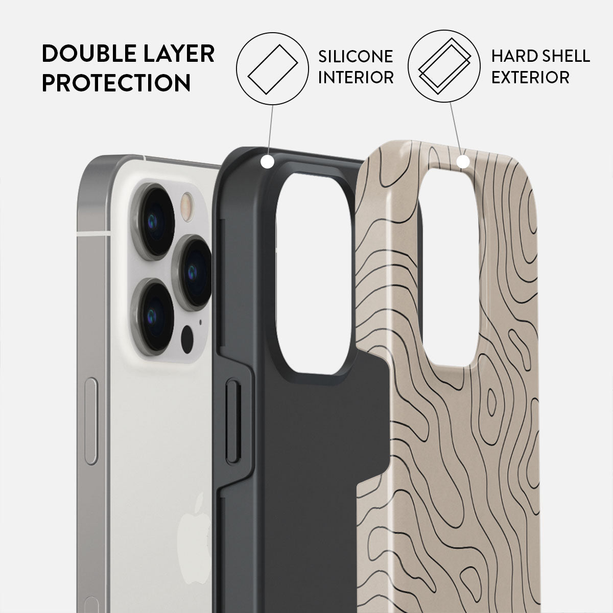 Wild Terrain - Minimalist iPhone 13 Pro Case | BURGA