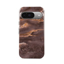 Fire Wood - Brown Marble Google Pixel 9 Case 1