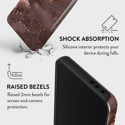 Fire Wood - Brown Marble Xiaomi 14T Case 4