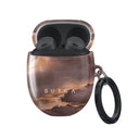 Fire Wood - Brown Marble Google Pixel Buds Pro Case 1