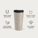 Wild Terrain - Minimalist Travel Mug 7