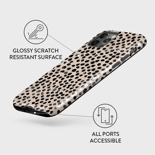 Almond Latte Cute iPhone 12 Pro Case BURGA