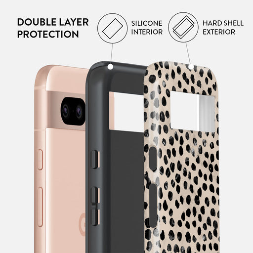 Almond Latte - Cute Google Pixel 8a Case | BURGA