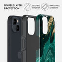 Emerald Pool - Elegant iPhone 15 Plus Case 6