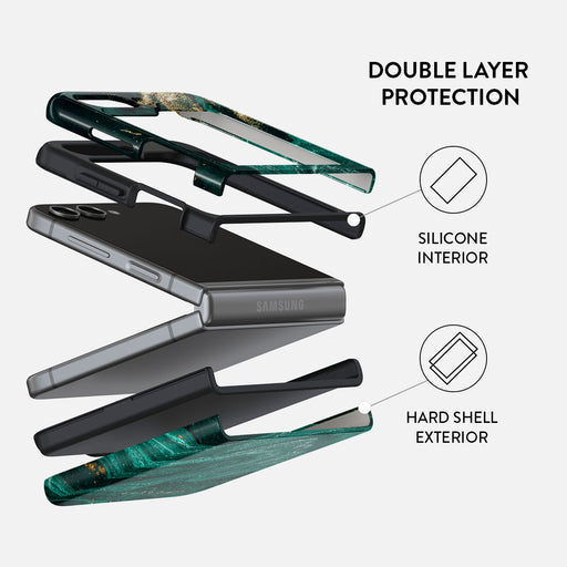 Emerald Pool - Elegant Samsung Galaxy Z Flip 5 Case 8