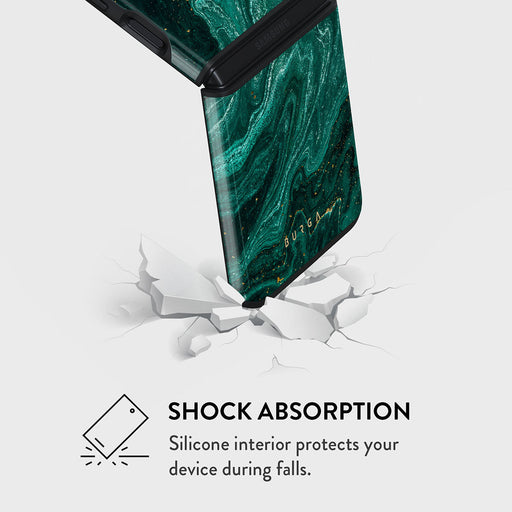 Emerald Pool - Elegant Samsung Galaxy Z Flip 3 Case 4