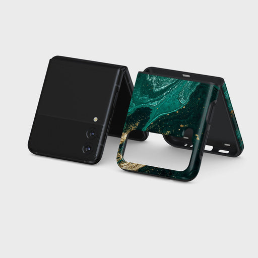 Emerald Pool - Elegant Samsung Galaxy Z Flip 3 Case 5
