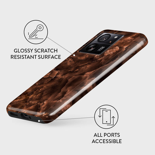 Toasted Chestnut - Brown Xiaomi 13T Pro Case 3