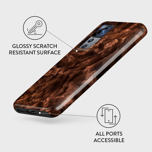 Toasted Chestnut - Brown Xiaomi 12T Pro Case 3