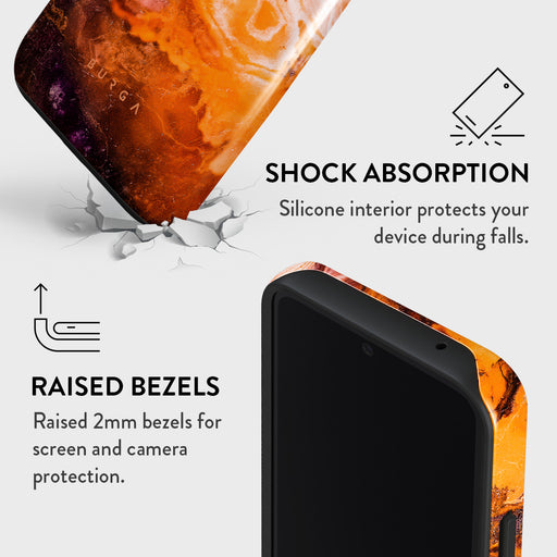 Pumpkin Spice - Orange Samsung Galaxy A55 Case 4