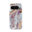 Frozen Leaves - Cute Marble Google Pixel 9 Pro Case 1