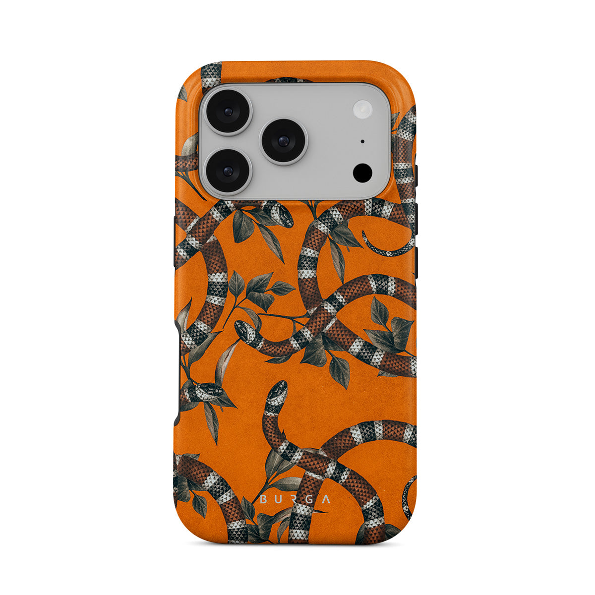 Bitter Apricot - Snake iPhone 17 Pro Case | BURGA