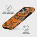 Bitter Apricot - Snake iPhone 16 Pro Max Case 3