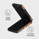 Bitter Apricot - Snake Samsung Galaxy Z Flip 4 Case 9