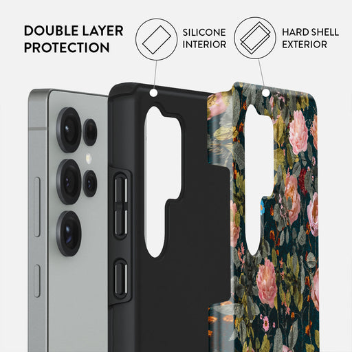 Bloomy Garden - Vintage Samsung Galaxy S25 Ultra Case 2