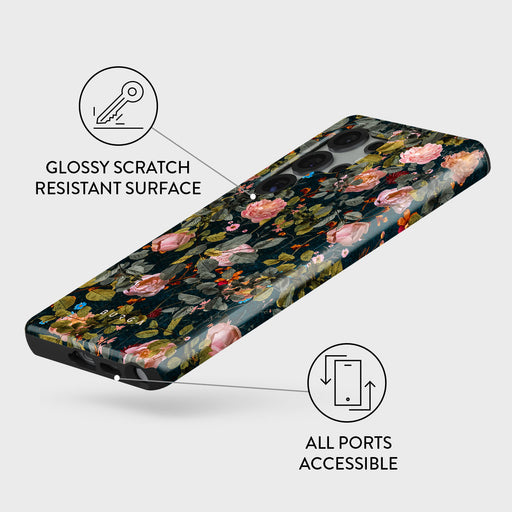 Bloomy Garden - Vintage Samsung Galaxy S25 Ultra Case 3
