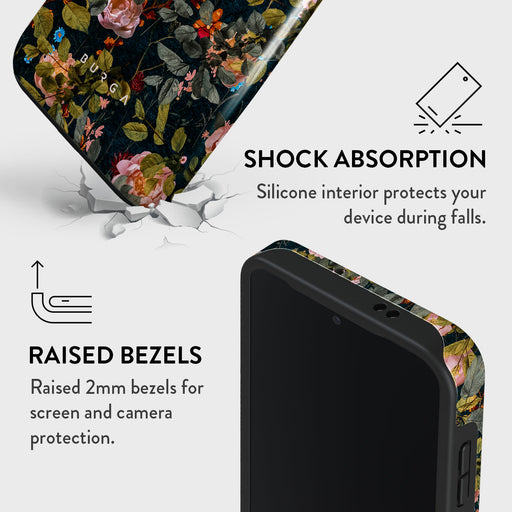 Bloomy Garden - Vintage Samsung Galaxy S24 FE Case 4