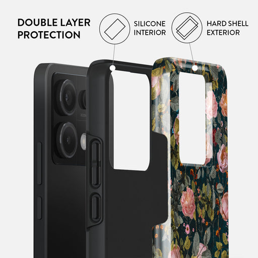Bloomy Garden - Vintage Xiaomi Redmi Note 13 Pro 5G Case 2