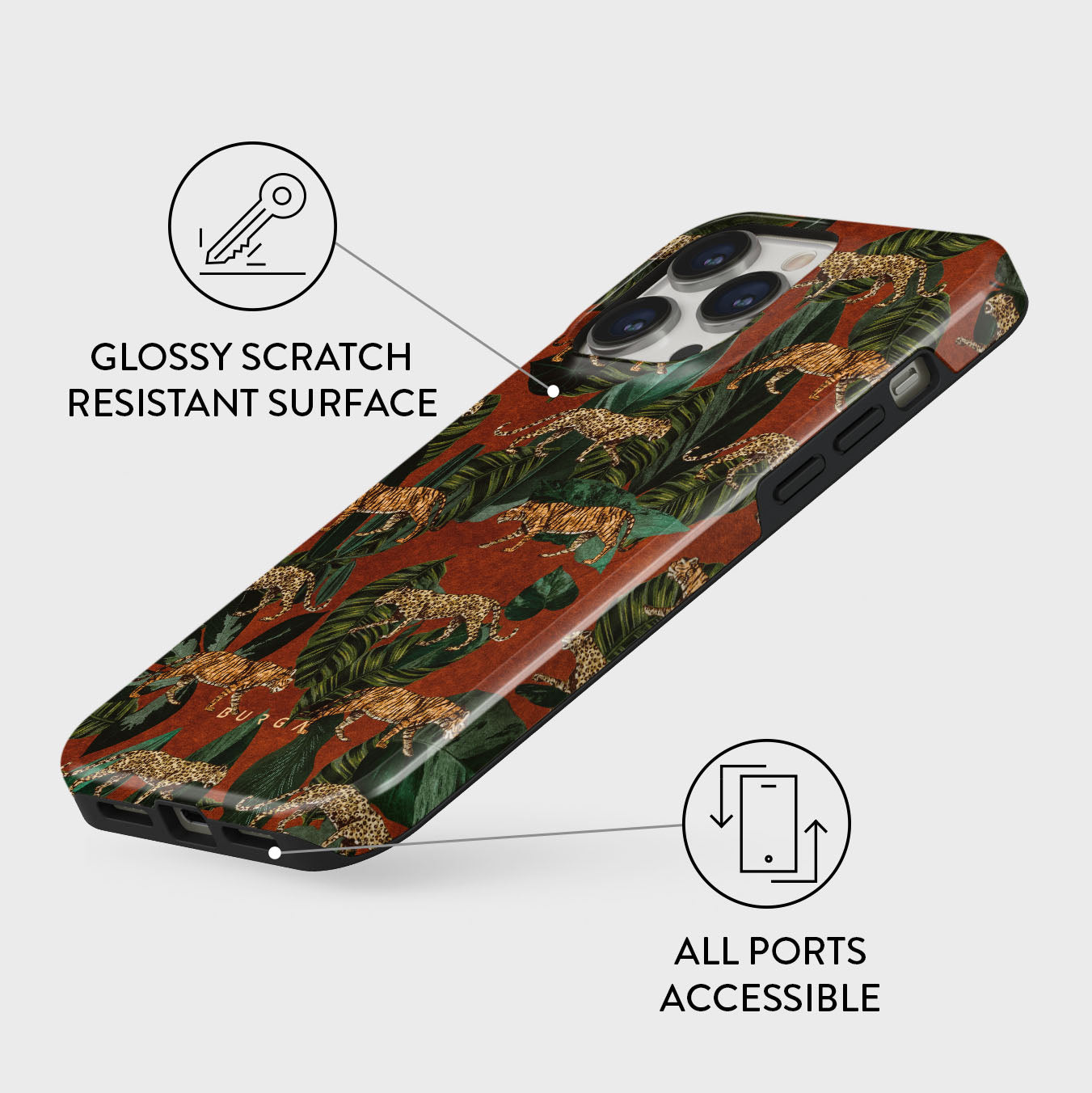 Morning Commute - Designer iPhone 14 Pro Max Case | BURGA
