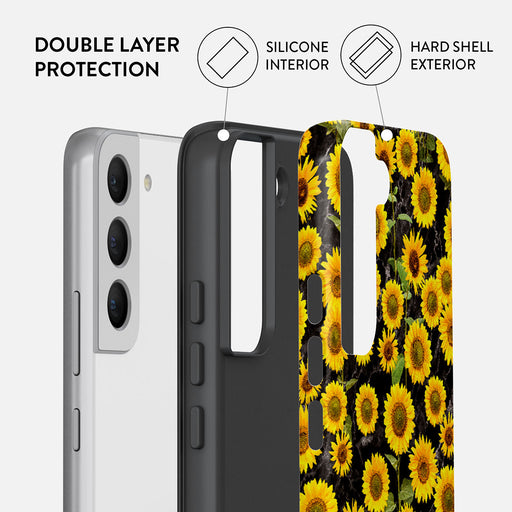 Sunflower Glimmer - Samsung Galaxy S22 Case 6