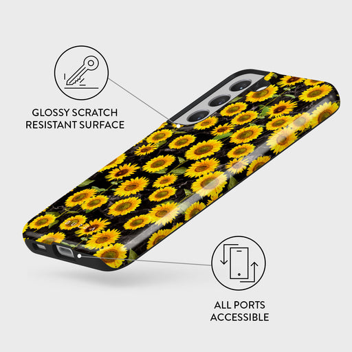 Sunflower Glimmer - Samsung Galaxy S22 Case 7