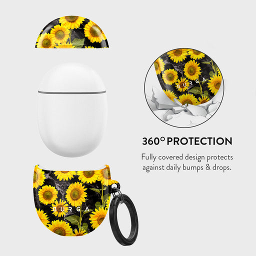 Sunflower Glimmer - Google Pixel Buds Pro 2 Case 2